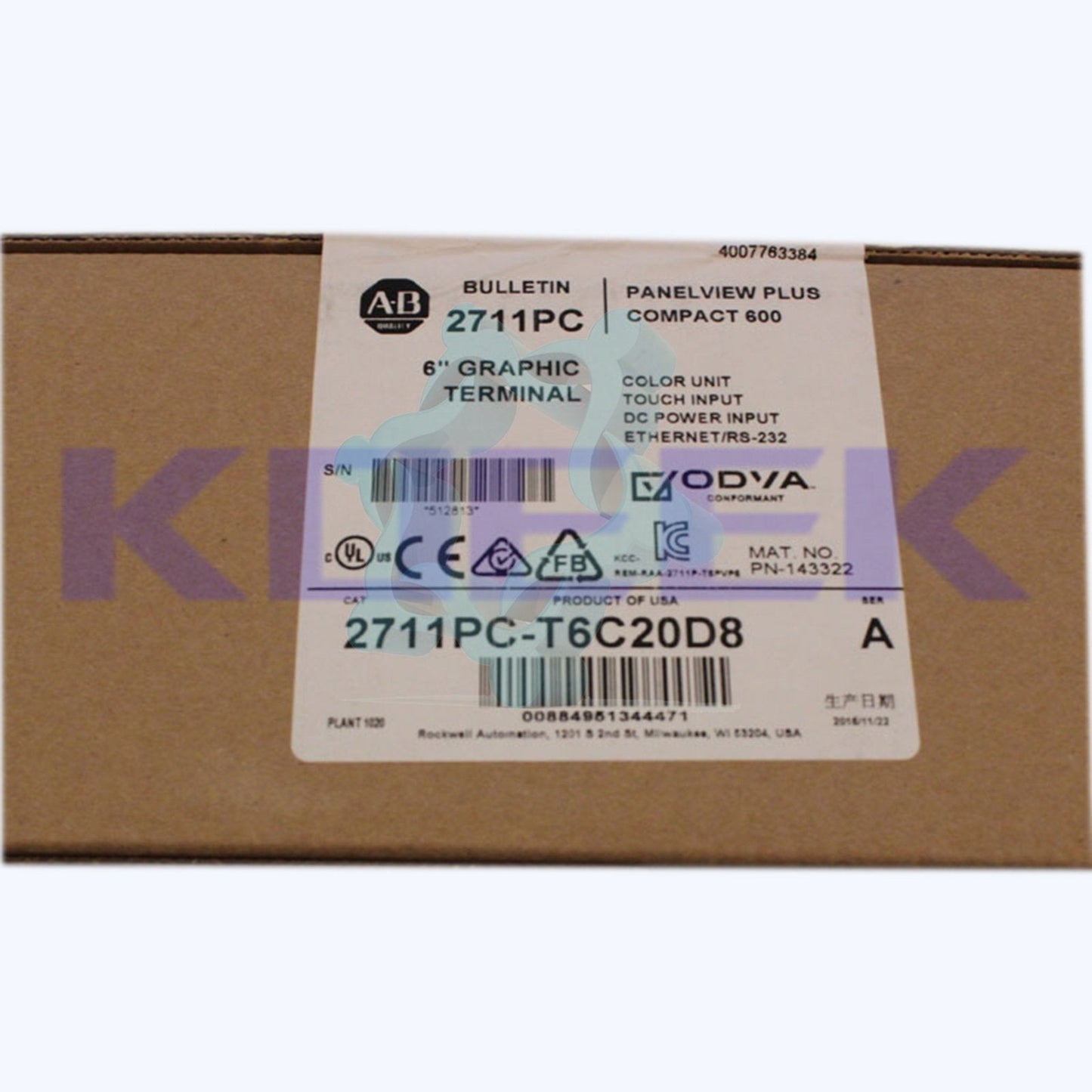 2711PC-T6C20D8 - ALLEN-BRADLEY