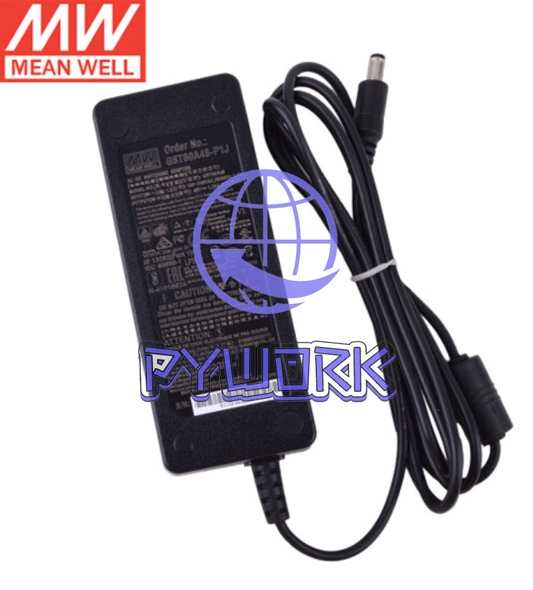 MEANWELL Power Supply Adapter GST60A48-P1J 60W 48V