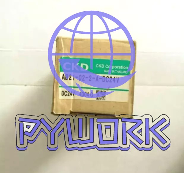 1Pcs CKD AB21-02-2-A-DC24V Solenoid Valve
