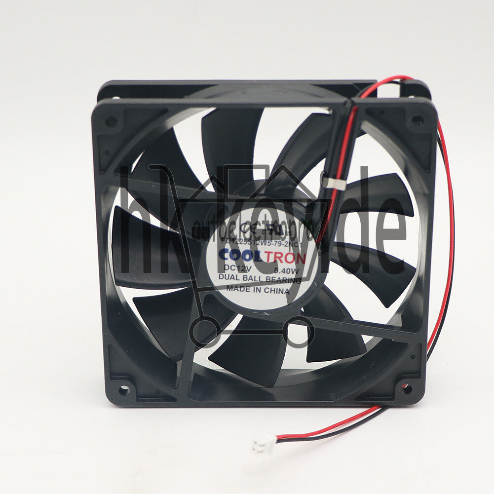 1PCS COOLTRON Fan FD1225S12W5-79-2NC1 12V 5.40W 2 wire cooling fan