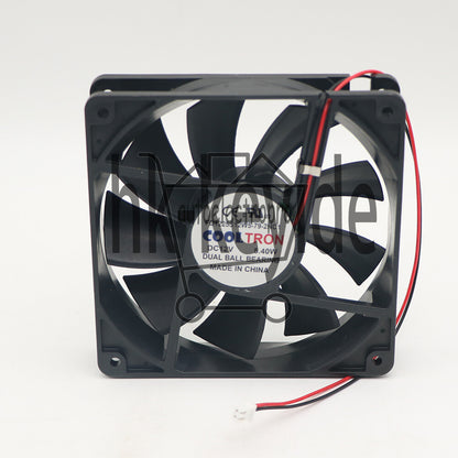 1PCS COOLTRON Fan FD1225S12W5-79-2NC1 12V 5.40W 2 wire cooling fan