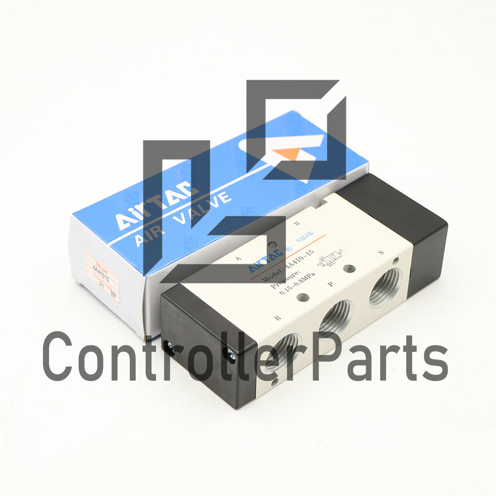 1pcs AIRTAC 4A410-15 Single Air Piloted Pneumatic Valve