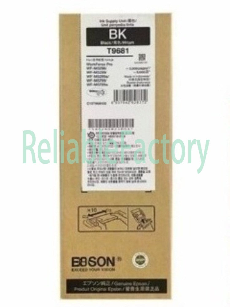 T9681 Black Ink Cartridge For WF-M5799a M5799 WF-M5299a M5299 1Pcs.-