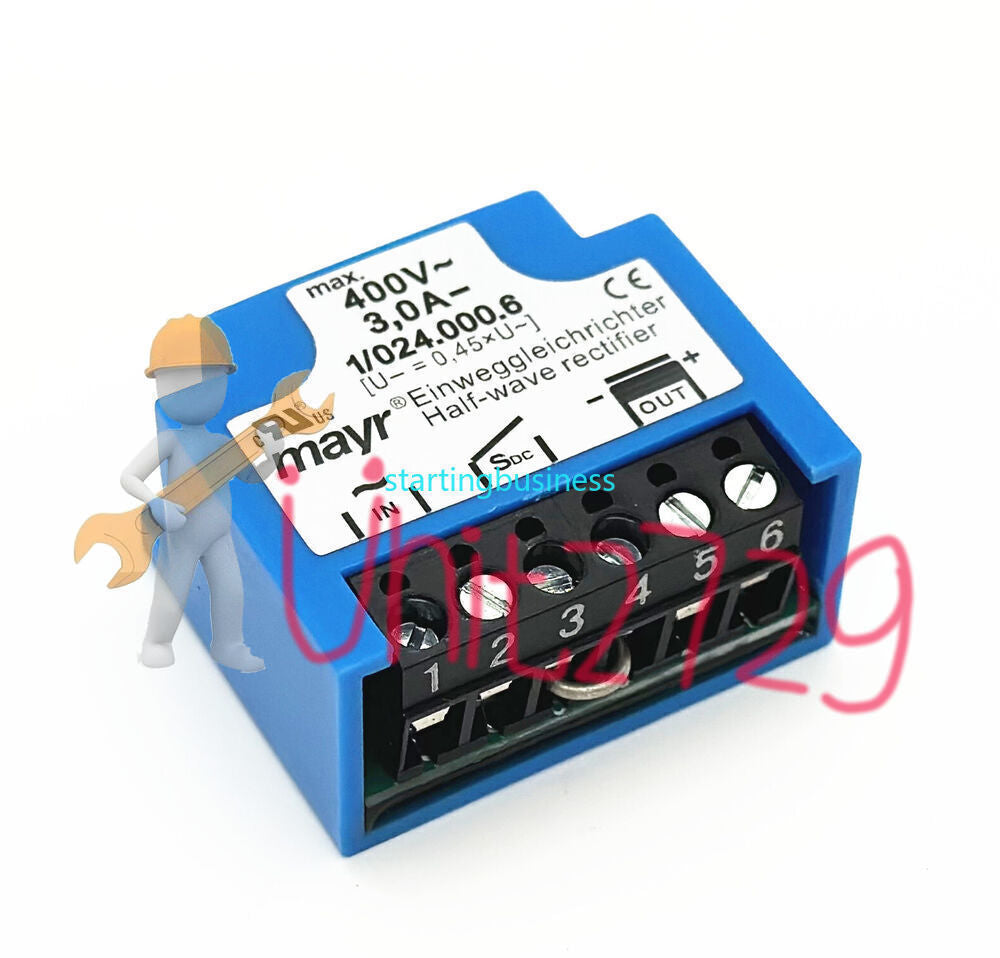 1PC For motor brake rectifier module 1/024.000.6 400V 3A~