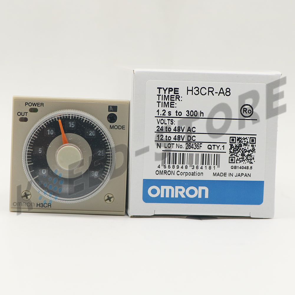 1x Omron H3CR-A8 H3CRA8 24-48VAC 12-48VDC Timer