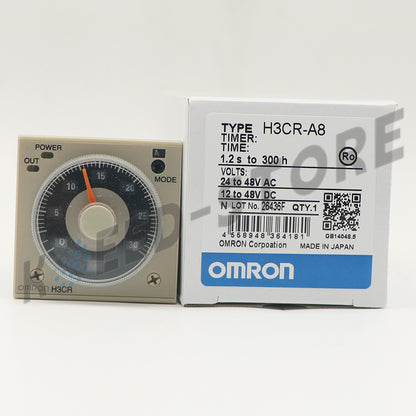 1x Omron H3CR-A8 H3CRA8 24-48VAC 12-48VDC Timer