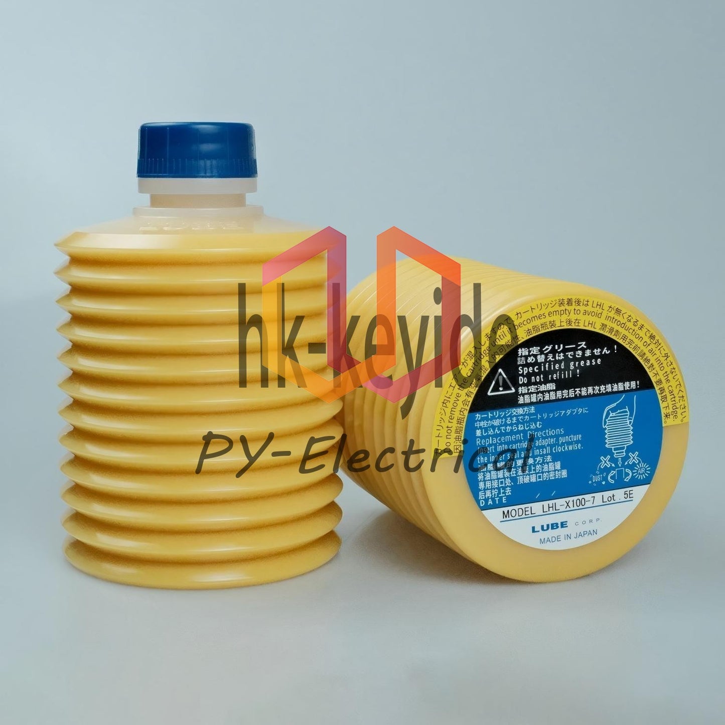 1Pcs LHL-X100-7 Grease Cartridge (700g) Yellow Replacement from Japan