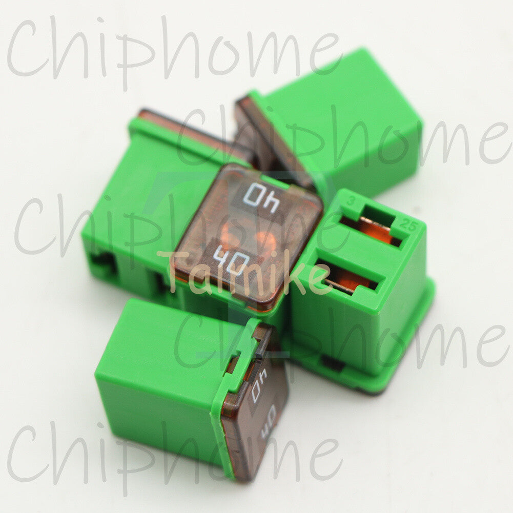 5PCS 0895040 Littelfuse 895 Square Car Fuse 40A 58V JCASE Cartridge Fuses