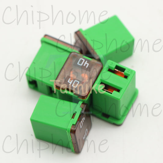 5PCS 0895040 Littelfuse 895 Square Car Fuse 40A 58V JCASE Cartridge Fuses