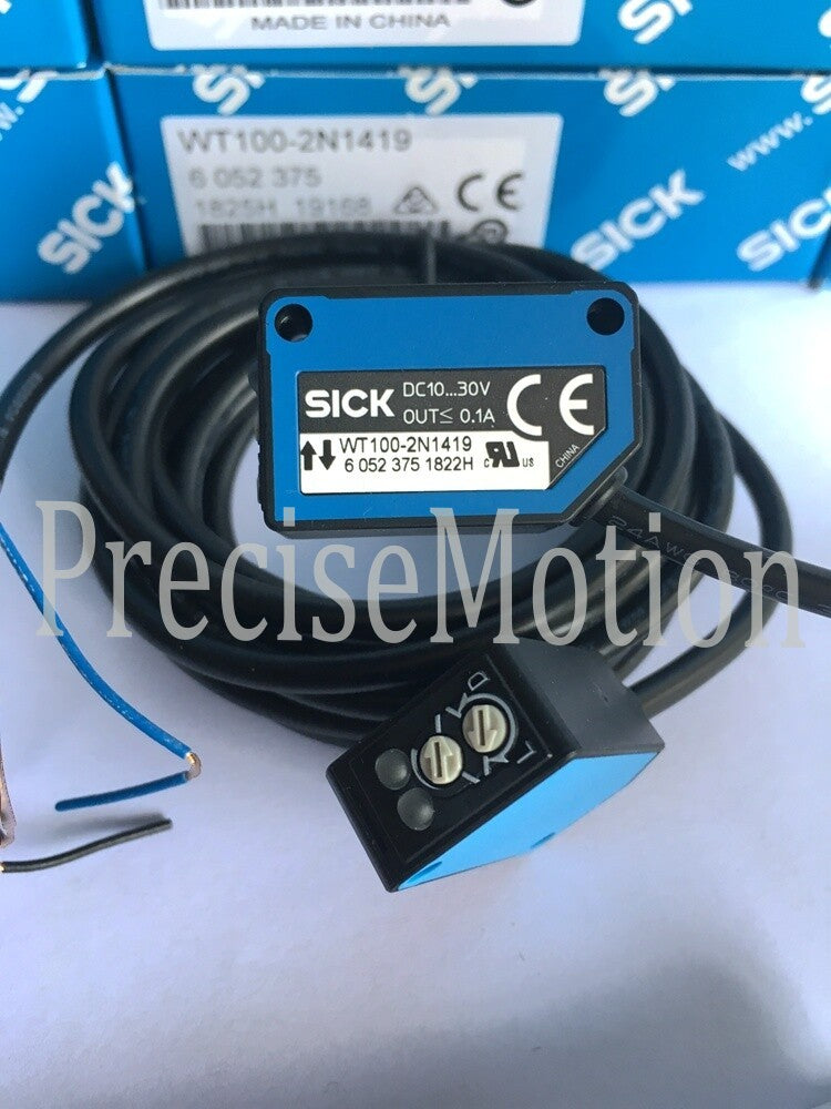 1PCS SICK WT100-N1419 WT100-N1412 WT100-2N1419 photoelectric sensor