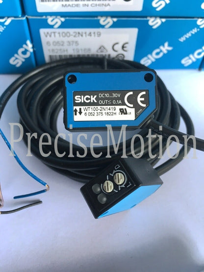 1PCS SICK WT100-N1419 WT100-N1412 WT100-2N1419 photoelectric sensor
