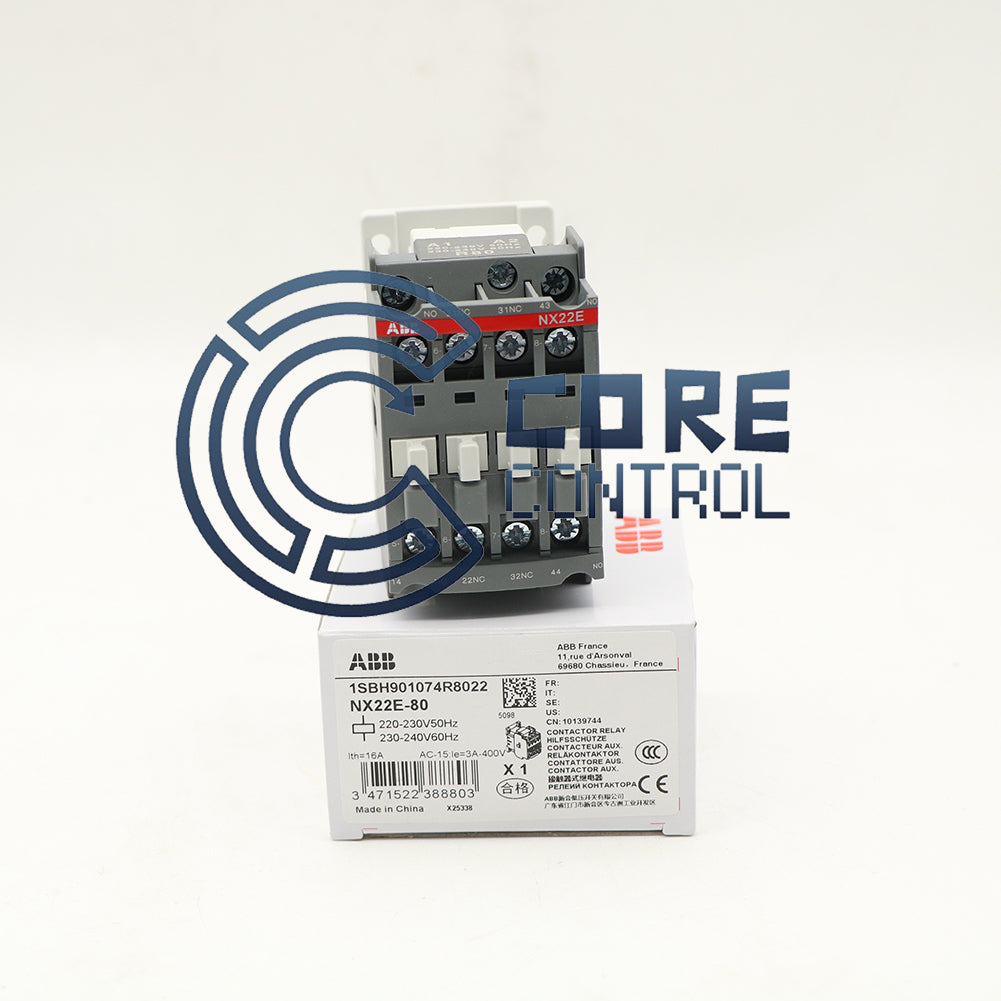 1PCS ABB Contactor relay NX22E-80 220-230V50Hz/230-240V60Hz 1SBH901074R8022