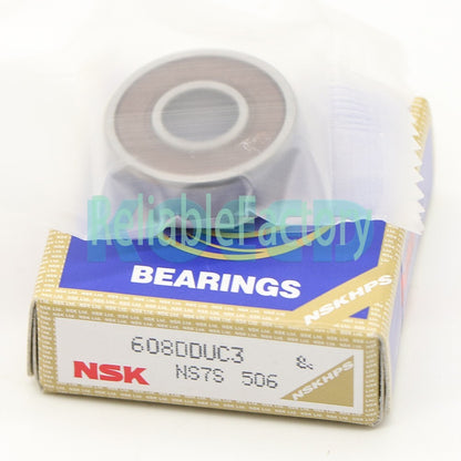 NSK 608DD C3 Deep Groove Bearing Miniature 8x22x7mm.