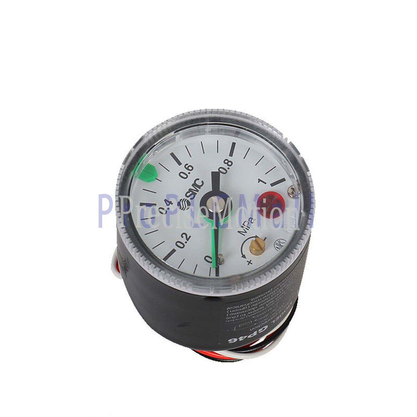 SMC GP46-10-01 Pressure Gauge with Switch 1PCS