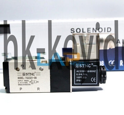 1PCS FOR STNC solenoid valve TG2321-08 AC220V 50/60HZ 6.0/4.5VA 0.15-0.8MPA～