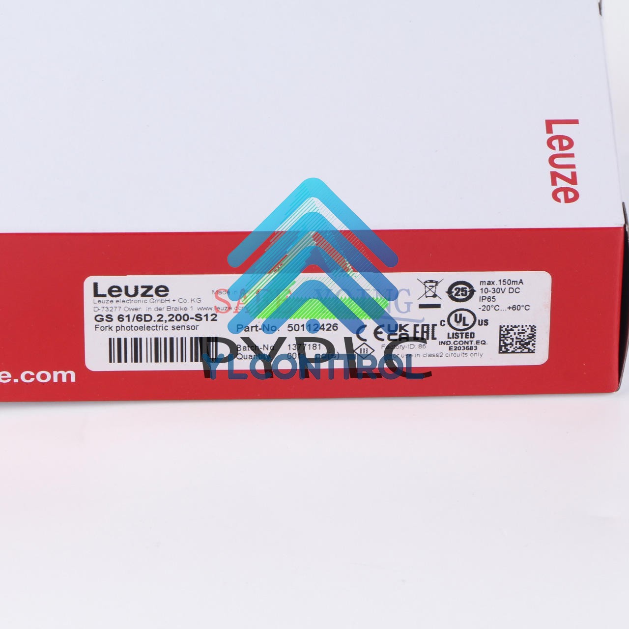 1PC LEUZE label sensor GS 61 / 6D.2,200-S12 GS 61/6D.2,200-S12