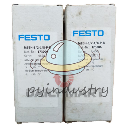 FESTO MEBH-5-2-1-8-P-B 173006 Solenoid Valve