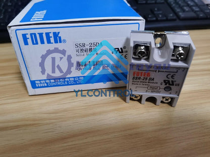 1Psc Fotek SSR-25DA SSR25DA Solid State Relay 25A