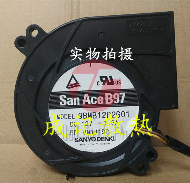 1pcs San Ace B97 9BMB12P2G01 SANYO DENKI Large air volume blower