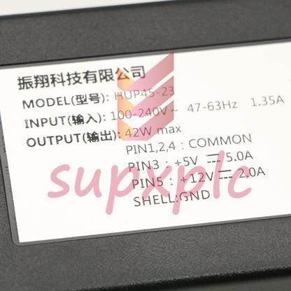 FOR XP Power HUP45-21 Universal Power Adapter Five Pin Plug