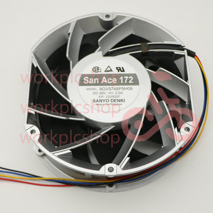 1PCS Sanyo San Ace 172 9GV5748P5H09 DC48V 2.0A High Temperature Cooling Fan