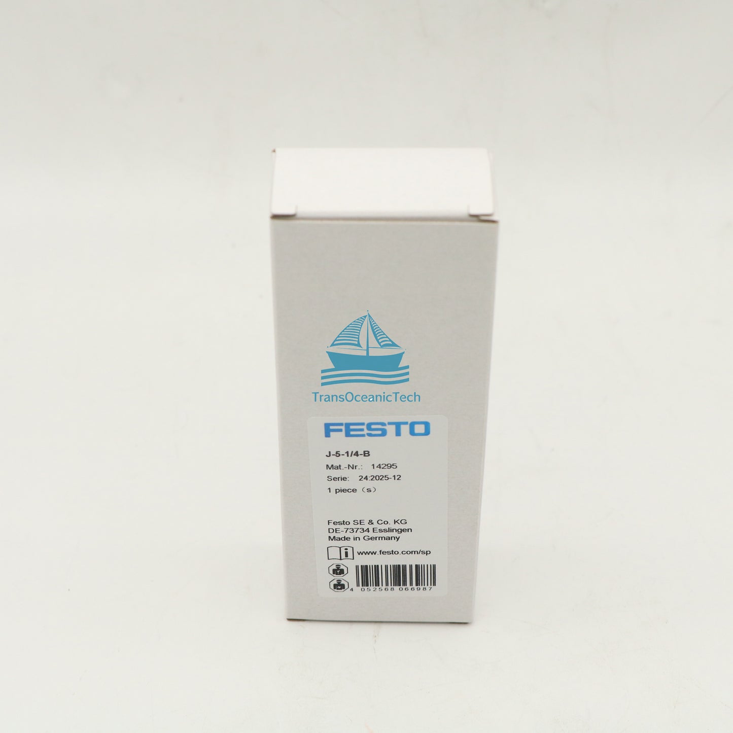 FESTO J-5-1/4-B 14295 Solenoid Valve 1PC