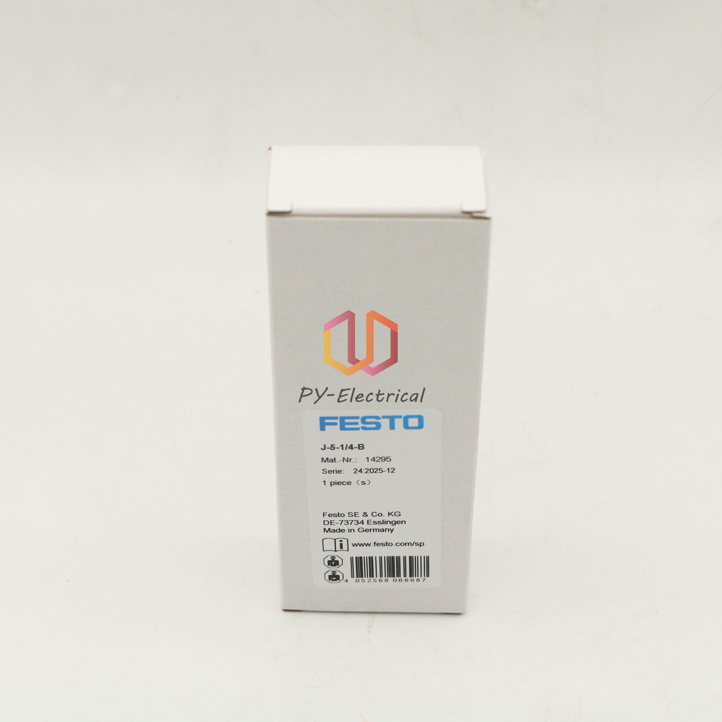 1PC FESTO J-5-1/4-B 14295 Solenoid Valve