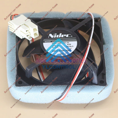 Nidec U92C12MS1B3-52 12V 0.16A fan For Samsung Refrigerator Fan