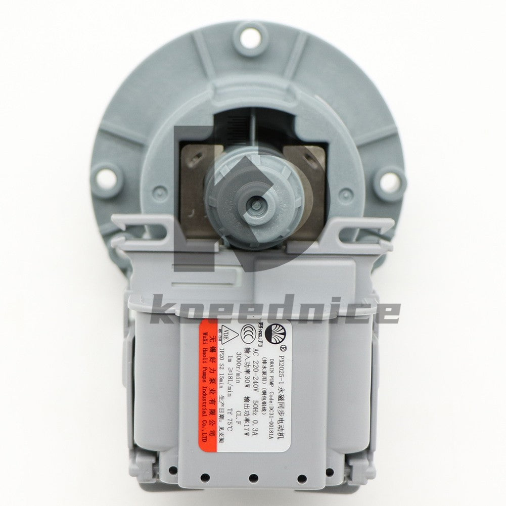 For Samsung Drain Pump PX2026-1 220-230V DC31-00181B PX2025-1 B15-6A DC31-00181A