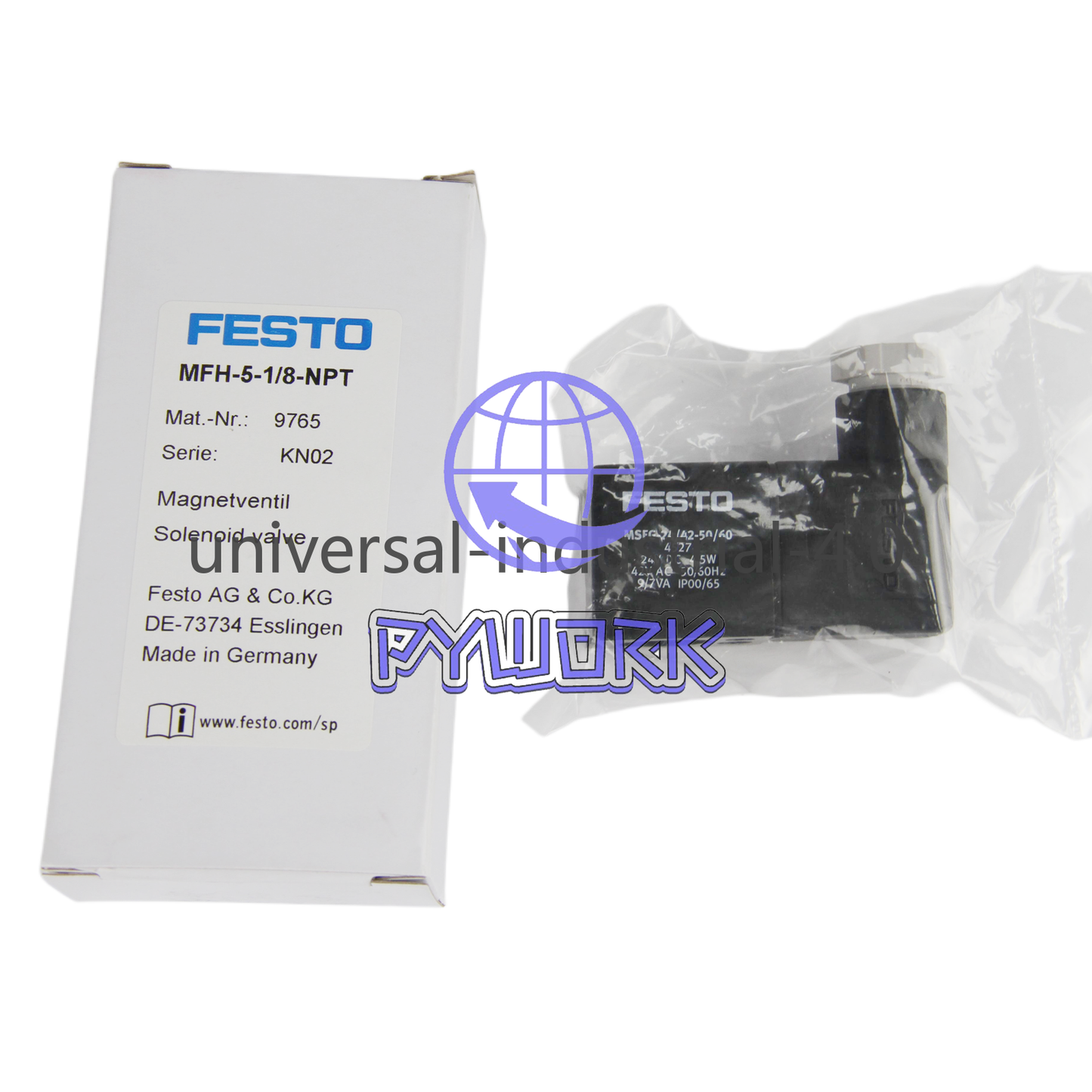 FESTO MFH-5-1/8-NPT Solenoid Valve