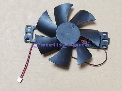 1x DC12V 0.2A 2 line 1225H12S ultra-thin heater 7 leaf cooling fan