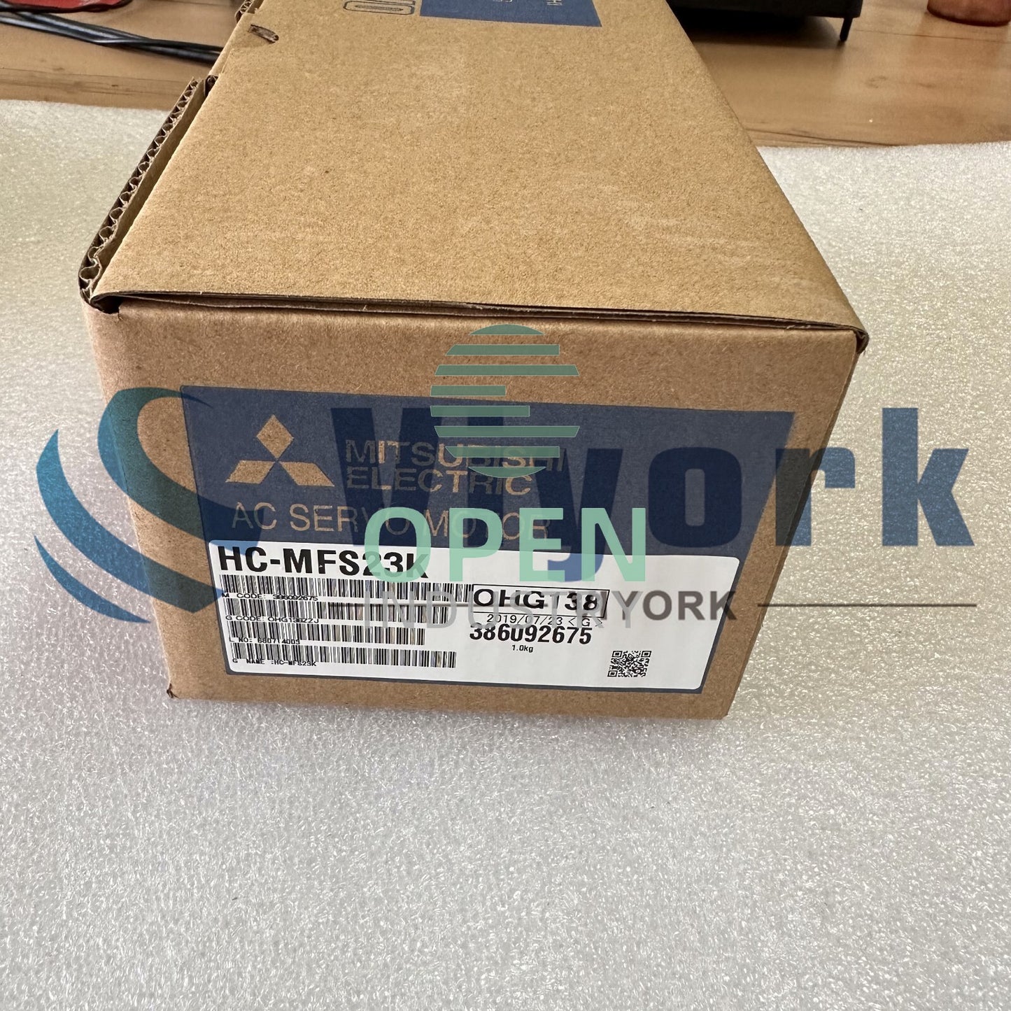 1PCS Mitsubishi HC-MFS23K AC SERVO MOTOR I/P 3AC 120V 1.5AMP O/P