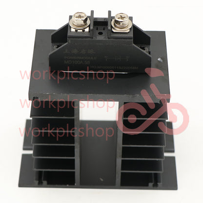 1PC Anti-reverse charge rectifier diode 100A MD100A.58 power module with heat si