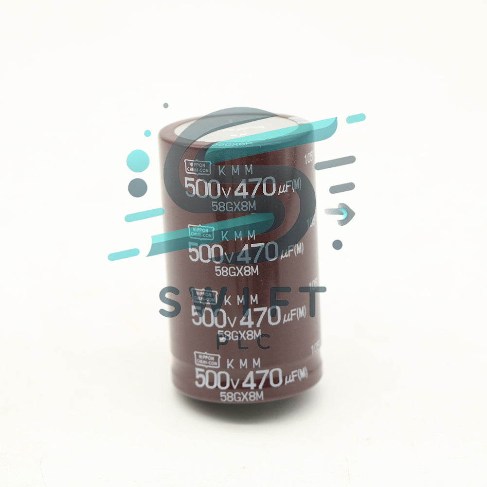 2PCS NCC Nippon Chemi-Con KMM 470mfd 500V 470UF electrolytic Capacitor caps