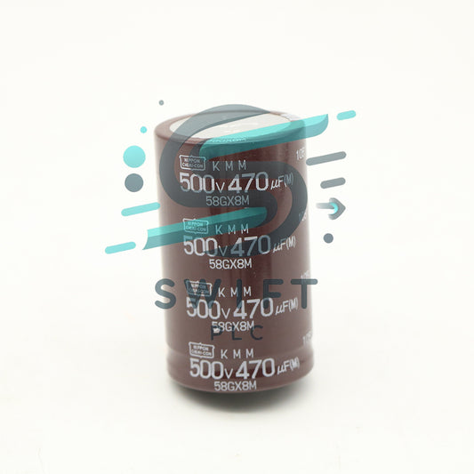2PCS NCC Nippon Chemi-Con KMM 470mfd 500V 470UF electrolytic Capacitor caps