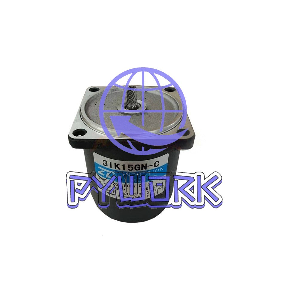 1PCS fixed speed 30 ratio medium and large AC motor 3IK15GN-C 15W Free delivery