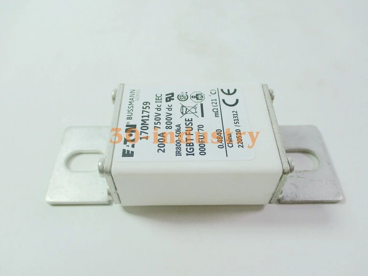 2PCS Bussmann Fuse 170M1759 750V 200A - Reliable Circuit Protection - BUSSMANN [2]