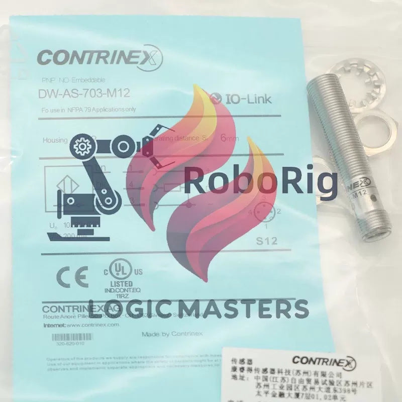 2Pcs CONTRINEX DW-AS-703-M12 PROXIMITY Sensor [1]