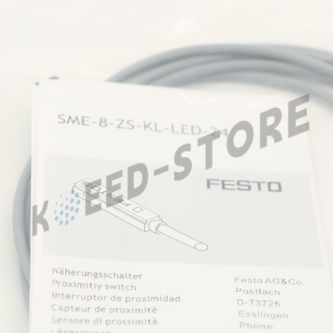 1Pcs Festo SME-8-ZS-KL-LED-24 171169 Proximity Switch
