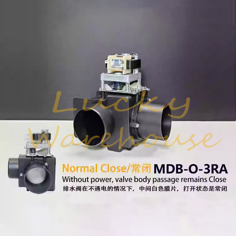 1PC 3" 2" 90° 180° NO NC Washing Machine MDB-O-3RA 3RA3 290 Drain Valve
