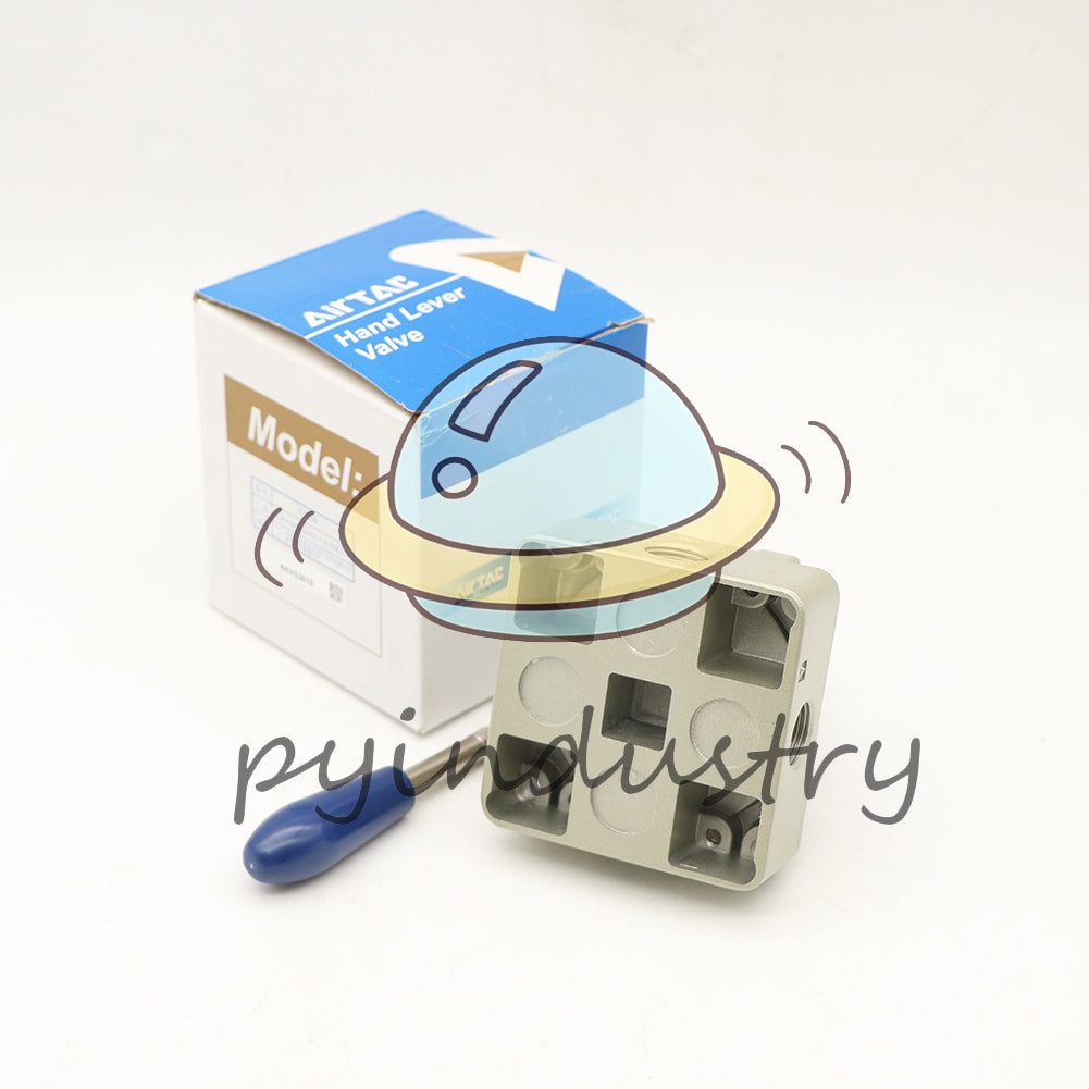 1X Air Hand Manual Switching Valve 4HV330-10 Pneumatic 3/8" 3 Positions 4 Ports