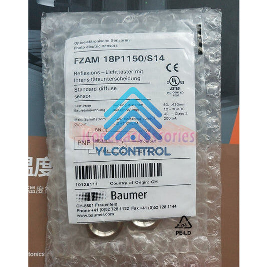 1PC FOR BAUMER FZAM 18P1150/S14 Diffuse reflective sensor FREE SHIP