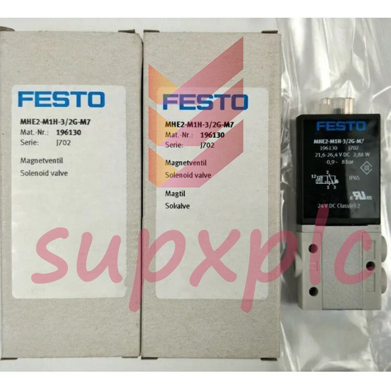 1PC FESTO MHE2-M1H-3/2G-M7 196130 Solenoid Valve Free delivery #F