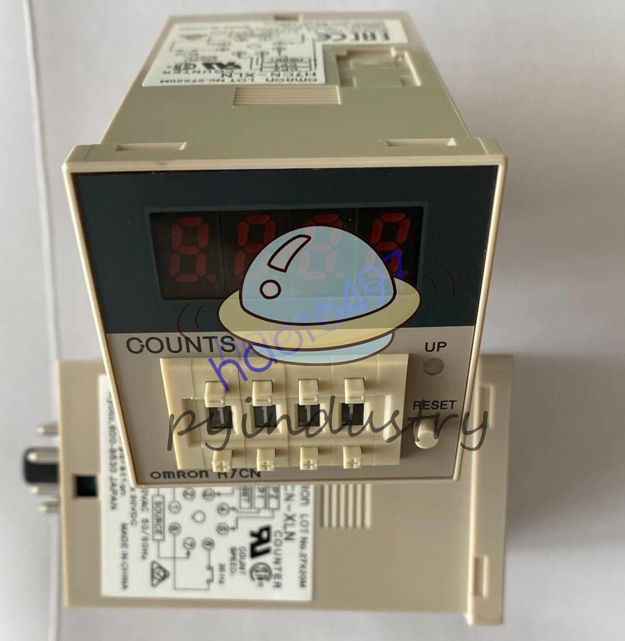 & Free Ship OMRON H7CN-XHN H7CNXHN 100-240VAC Counter Count