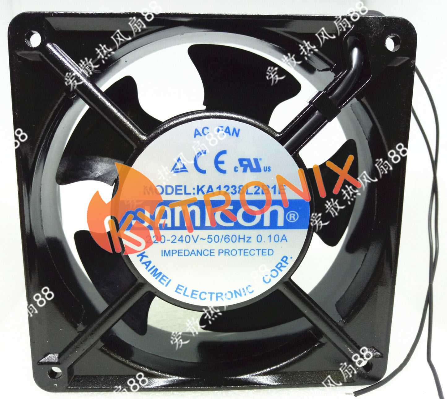 1pc fan JAMICON KA1238L2B1E 220 0.10A AC FAN