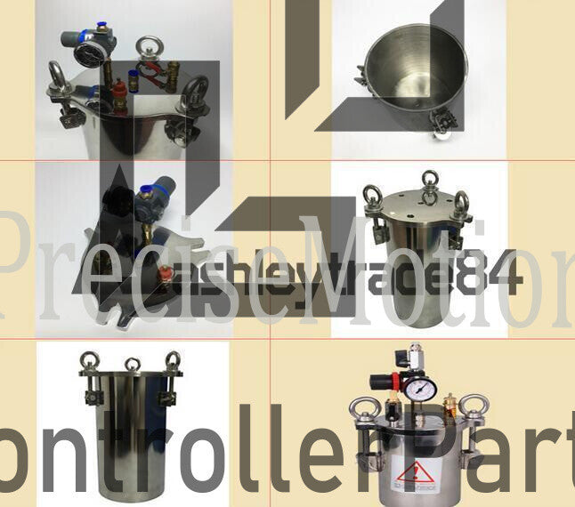 1PCS Hand Glue Dispenser High Flow Dispensing Valve 3L Pressure Tank