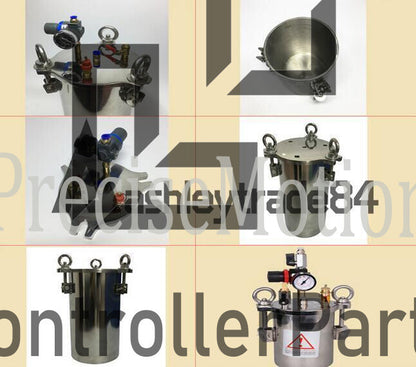 1PCS Hand Glue Dispenser High Flow Dispensing Valve 3L Pressure Tank