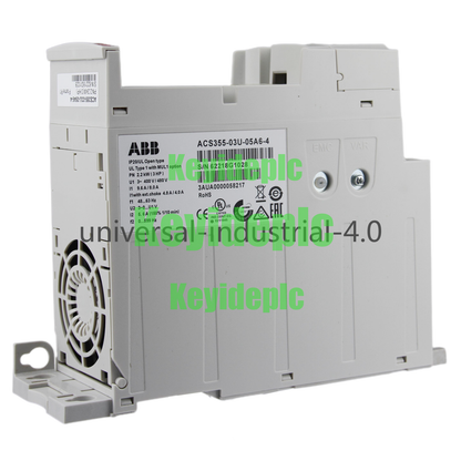 ABB AC DRIVE 3HP 5.6A 3P 380-480V R1 ACS355-03U-05A6-4 #ke