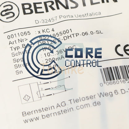 BERNSTEIN OR12EE-DHTP-06.0-SL + OR12SE-DOOS-06.0-SVC Photoelectric Sensor
