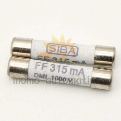 SIBA FF315mA Fast Quick Blow Fuse 0.315A 1000V Ceramic 6.3x32mm 5PCS